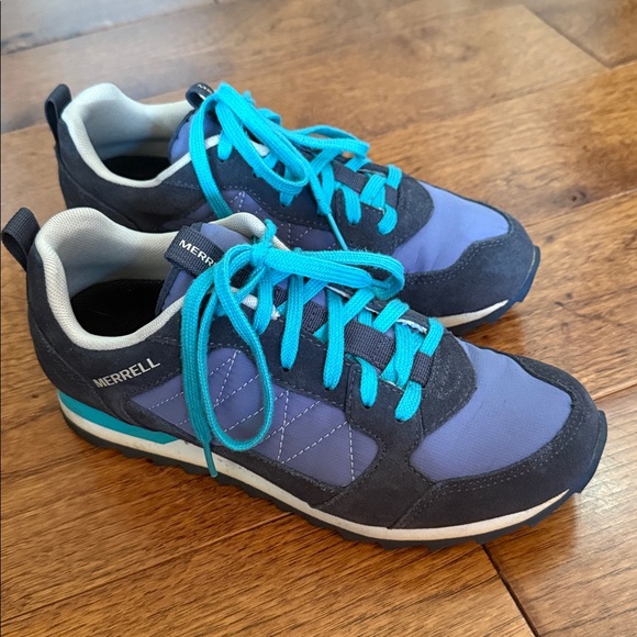 Merrell Alpine Sneakers ~Velvet Morning /Ebony Blue~  Womens 7 - Picture 2 of 9